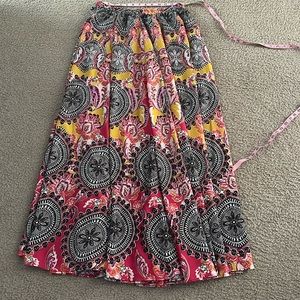 Silky Maxi Skirt